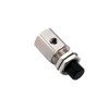 Push Button Valve, Momentary, 2-Way, Normally Closed, Black