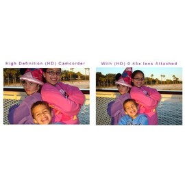 0.45x HD Wide Angle Lens with Macro for Sony HDR-CX580V (High Definition) + Circular Polarizing Filter