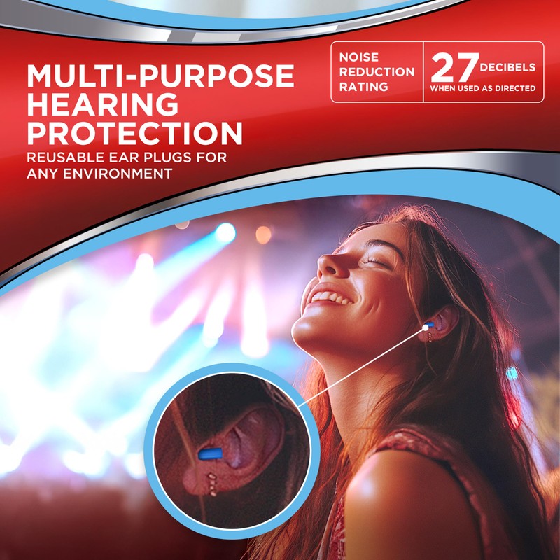 Hearos Multi-Purpose Series Ear Plugs, 4 Count