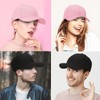 KeepSa Cotton Baseball Cap Polo Style Adjustable Basecap Solid Color
