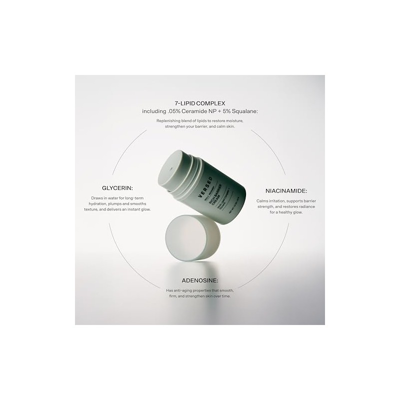 Versed Daily Recovery Rich Barrier Cream - Moisturizer Face Cream