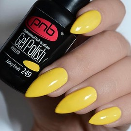 PNB Juicy fruit yellow gel nail polish 249