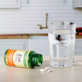 Spring Valley (2 PACK) Spring Valley Zinc Immune Health Dietary Supplement Caplet 50 mg,200 Ct