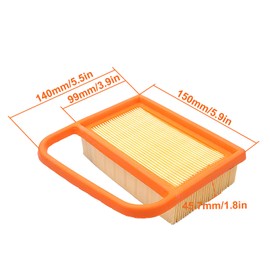 Mtanlo for Stihl TS410 TS420 Air Filter & Pre Filter Set - 3 Tune Up Kit for TS410Z, TS420Z, TS480i, TS500i Concrete Cut Off Saws - OEM Codes 4238 140 4401, 4238-140-4404