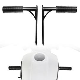 BAKAFOH Motorcycle Engine Guard Crash Bars Falling Protectors Highway Foot Rests for Indian Scout Bobber 2015-2024 Accessories(Glossy Black Style)