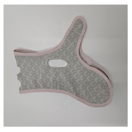 PUOPOSTY V Line Lifting Mask Chin Strap for Sleeping - Double Chin Reducer & Jawline Shaper with Adjustable Face Lifting Tape, 3D Contoured Jaw Exerciser for Women (Pink/M)