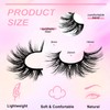 Cat Eye Lashes Fluffy 18mm Curly Volume Eyelashes, that Look