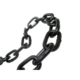 Unbranded Black Powder Coated Chain 3/16" x 20' for Gate Safety Barrier Fence Swing Set