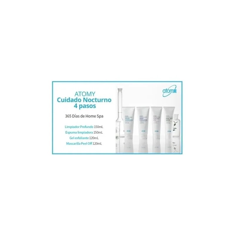 Atomy Kit De Limpieza Facial Coreana 4 Pasos