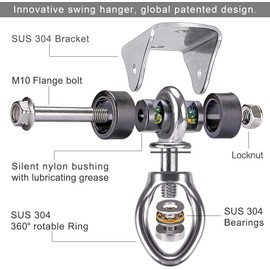 BeneLabel Heavy Bag Mount, Punching Bag Hanger, Heavy Bag Hanger, Punching Bag Accessories, Punching Bag Bracket, Punching Bag Anchor, Punching Bag Holder, Ceiling Mount for Heavy Bag, Heavy Bag Kit