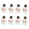 Sumerk 48 PCS Cheers to 55 Stickers Large Bottle Stickers