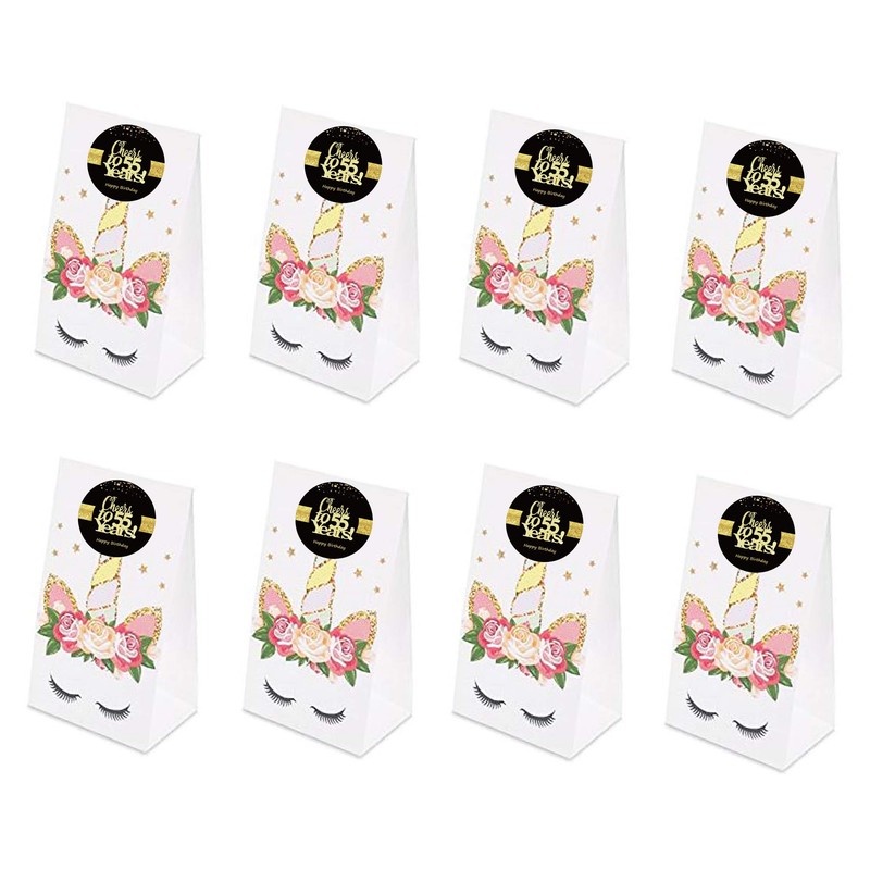 Sumerk 48 PCS Cheers to 55 Stickers Large Bottle Stickers