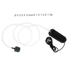 NOLITOY Aquarium Oxygen Bubbler Mini Air Pump Fish Tank Aerator Quality Simple Operation Random Color