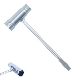 YOUZMY T-type Combination Screwdriver and Wrench, Spark Plug Sockets, T-key, Combination Wrench 13 mm x 19 mm, Socket Wrench for Spark Plug, Spark Plug Socket Adjustment Tool