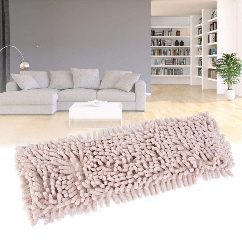 Jerliflyer Microfiber Dust Mop Pad, Wet Dry Floor Cleaning Mop
