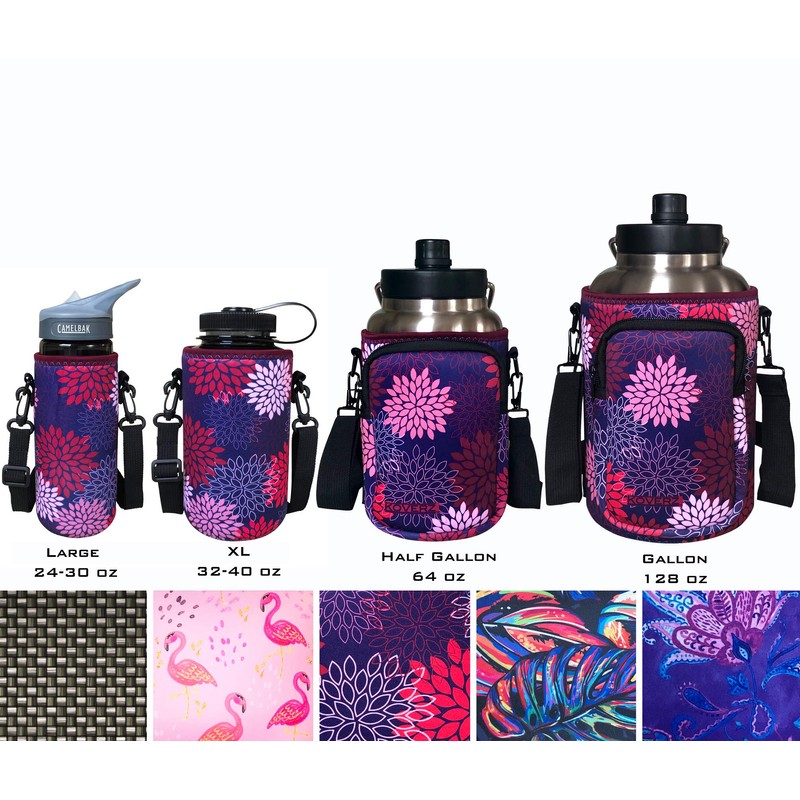 Koverz Half Gallon Jug Carrier, 64oz Bottle Carrier Compatible with
