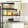 Ulif U11 Over Washer and Dryer Shelves, 3 Tiers Laundry
