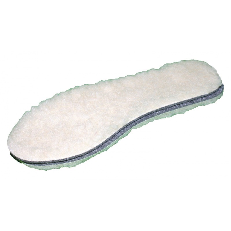 pbezler Sheep Wool Insoles, E11 - White - 46 EU