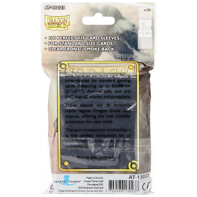 Dragon Shield AT-13023 Card Case, Smoke, One Size ( 100