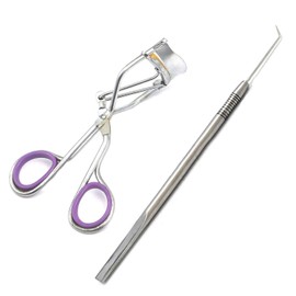 OdontoMed2011® 2 Pcs Makeup Tools Set Kit Eyelashes Curler Natural Curling Eye Lashes & Eyelash Volume Eye Lash Lashes Lifting Lifter Perm Perming Separating Tool