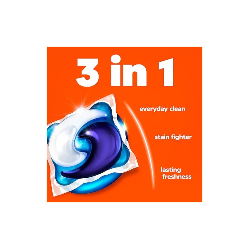 Detergente en cápsulas Tide Pods Spring Meadow, para ropa blanca