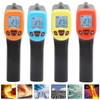 Temperature Measuring Gun, Infrared Thermometer, Industrial Thermometer, with LCD Display