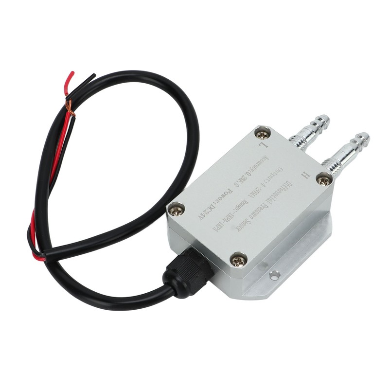 Wind Pressure Transmitter 4‑20mA Differential Pressure Sensor ‑1Kpa to +1Kpa