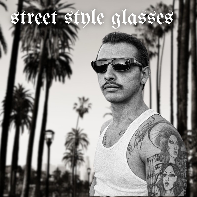 ShadyVEU Oval Flat Top Locs Style Sunglasses UV Protection Black