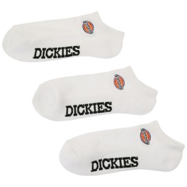 Dickies Socks, Logo Embroidery, Bottom Pile Sneakers, Ankle, white