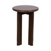 Kate and Laurel Seebeck Modern Wooden Round Side Table, 14