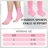 Haysandy 4 Pieces/ 2 Pair Kids Ankle Support Brace Elastic