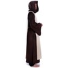 HEMAD Medieval Throw Natural Beige Scapular Medieval Clothing, beige