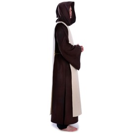 HEMAD Medieval Throw Natural Beige Scapular Medieval Clothing, beige