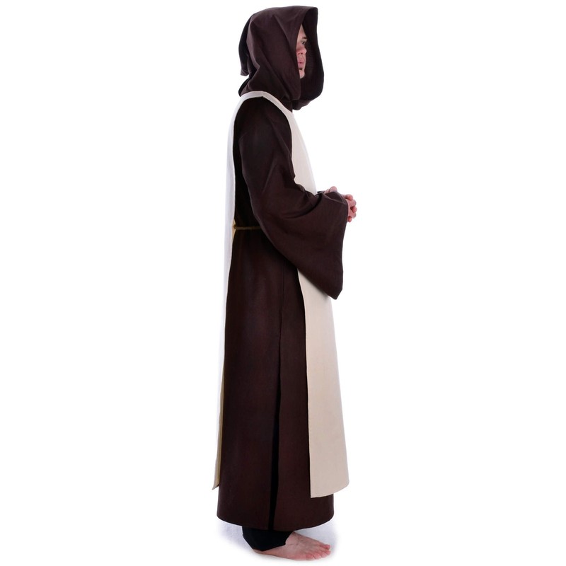 HEMAD Medieval Throw Natural Beige Scapular Medieval Clothing, beige