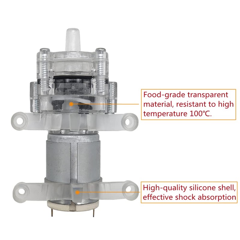 DC 12V self-priming diaphragm pump Micro water pump, 2LPM 15PSI
