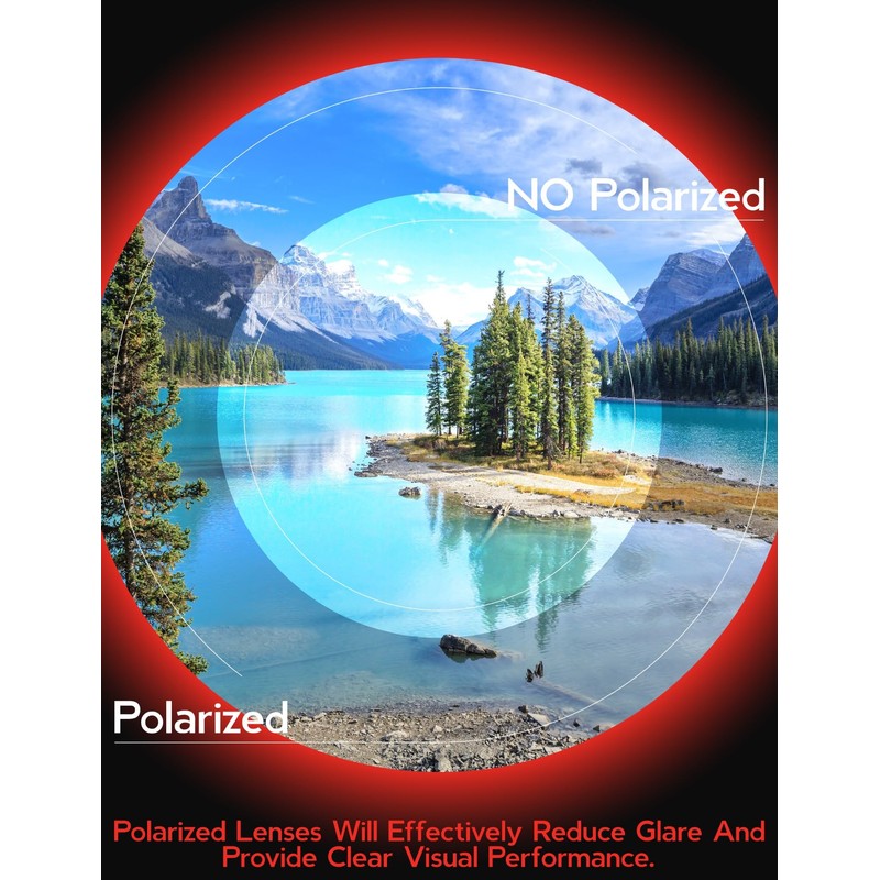 Fiskr Polarized Lenses Replacement Compatible with Oakley Sutro TI OO6013