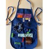 Child Fidget Apron, tactile apron, toddler apron, washable, play therapy,