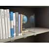 LikeU Acrylic Shelf Dividers for Closets,4 PCS Wood Shelf Dividers,Clear
