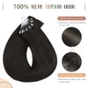 TESSHAIR Micro Loop Hair Extensions, 100% Remy Human Hair, Microlink