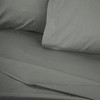 Premium Dark Grey Ranforce King Fitted Sheet, 160 x 200