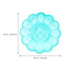 Deviled Egg Platter Compartment Round Plastic Deviled Egg Plate Reusable