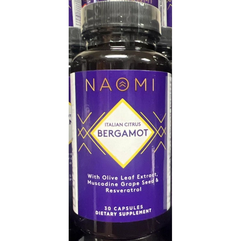 Naomi: Italian Citrus Bergamot - 30 Capsules - Exp 01/2026