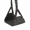 In-Flight Portable Foldable Footrest Hammock Black 2ea
