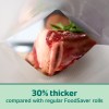 FoodSaver Heavy Duty Vacuum Seal Rolls, 11" x 16', 6