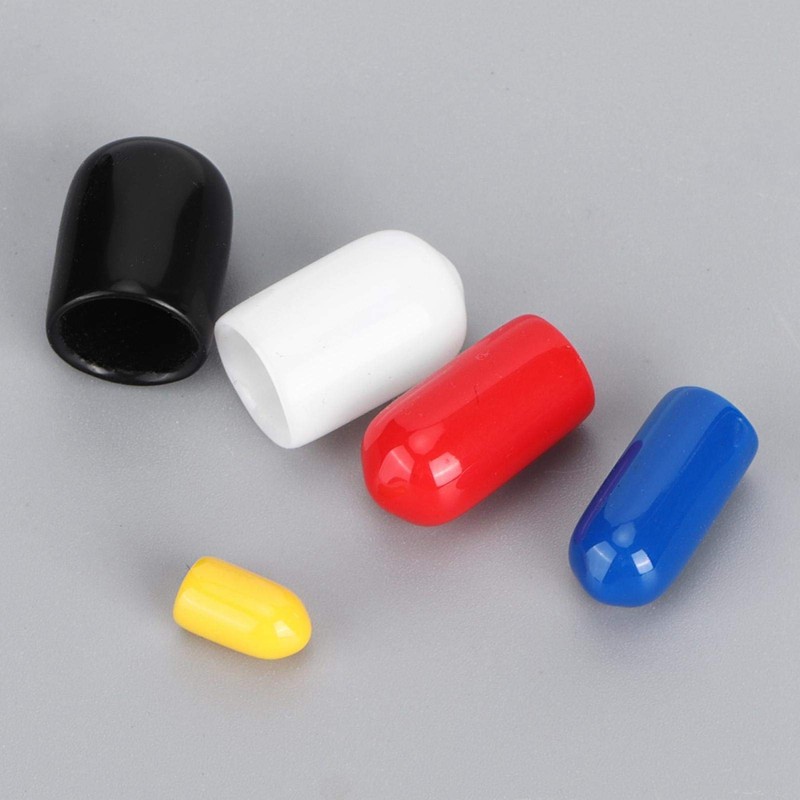 Qiilu Vacuum Caps Assortment, 20 Pieces PVC Vacuum Line Cap