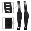 A Pair Exercise Bike Pedal Straps and Widened Straps for