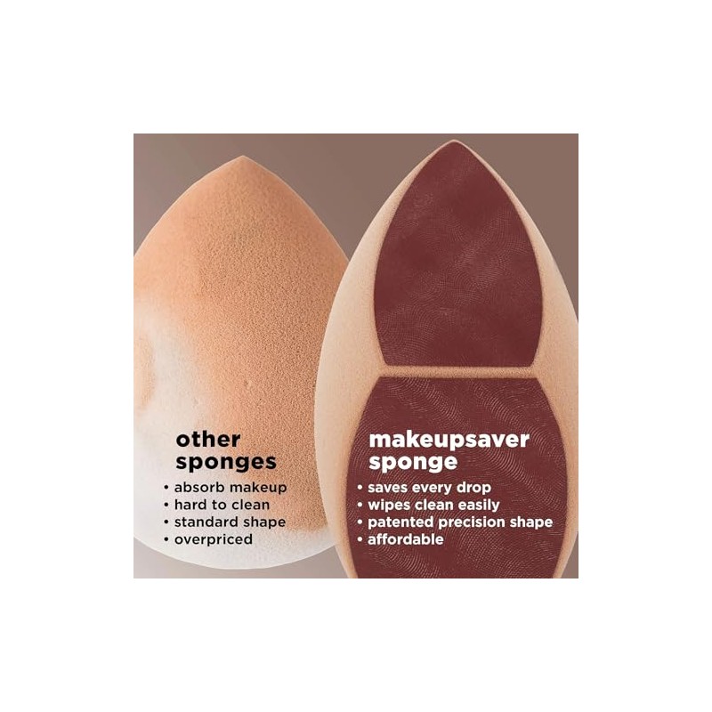 Real Techniques Esponja de maquillaje + pincel Trio