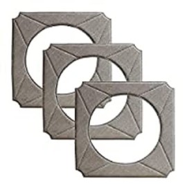 ECOVACS Reinigungspad-Set (2 Stück) – Original Zubehör für Fensterputzroboter WINBOT 950, W-S082, Grau