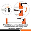 #springtok Jorgensen Bar Clamp Set, 2-pack 90° Parallel Clamp Cabinet