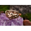 Windalf ZANO 10 mm Puzzle Ring 4-Piece Friendship Ring Bohemia